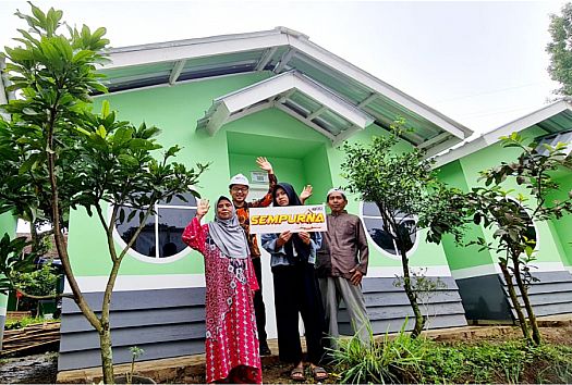Pembangunan Cluster Rumah Ramah Gempa - Cianjur.